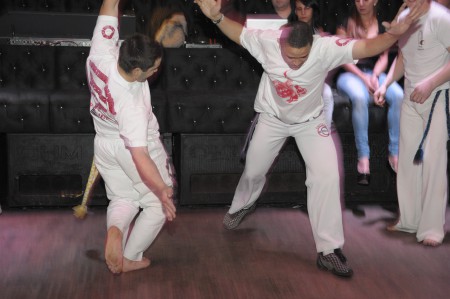 Prof. Gaúcho e C.M. Aldo apresentação na discoteca Polónia 2012